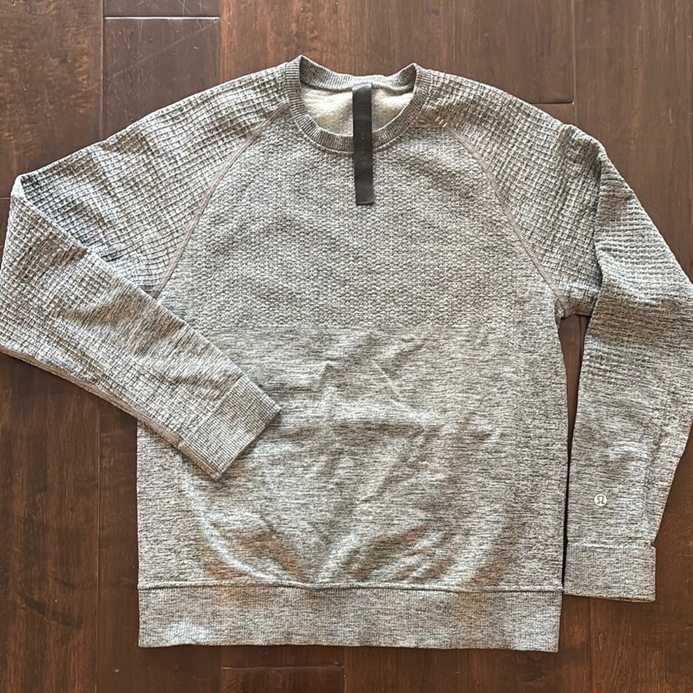 Lululemon Men's Gray Engineered Warmth Sweater XS